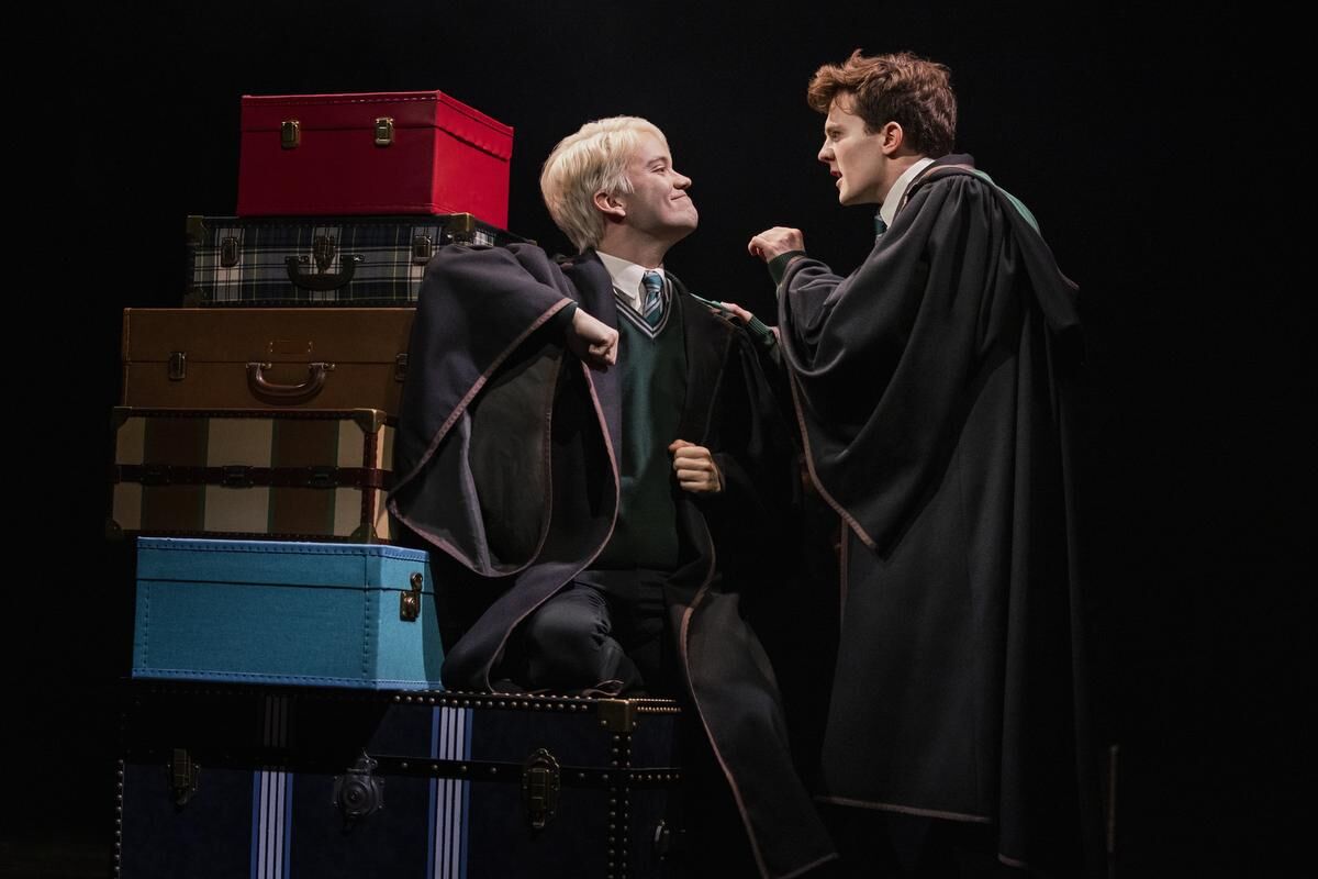 Thomas Mitchell Barnet is still figuring out Scorpius Malfoy in 'Harry  Potter and the Cursed Child